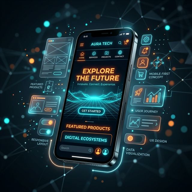 Mobile First Graphic